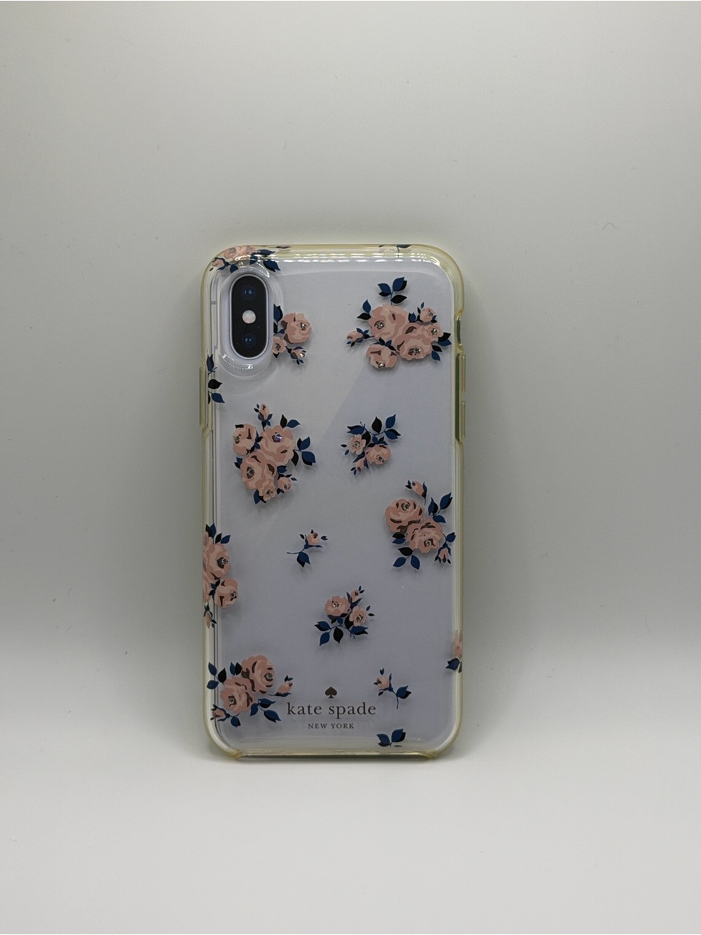 Kate Spade Floral Clear iPhone Case
